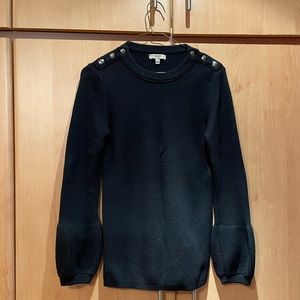 Burberry black wool sweater